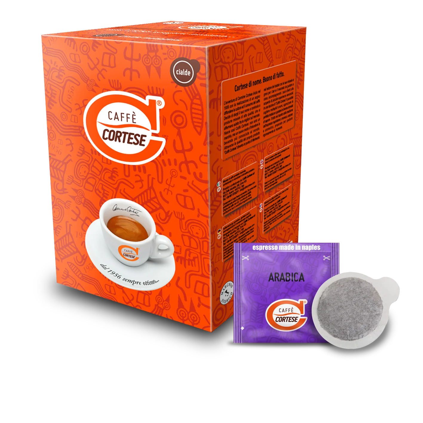 Caffè Cortese Arabica E.S.E. Pads 44 mm