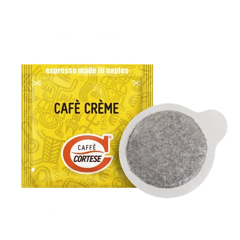 Caffè Cortese Cafè Crème E.S.E. Pads 44 mm – für Lungo