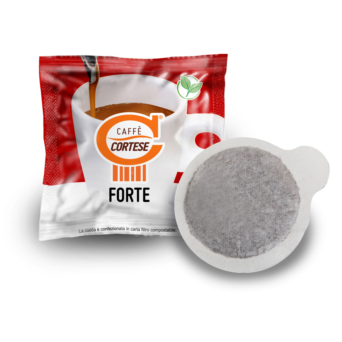 ESE Pads Deciso von Caffè Cortese 50 Stück 