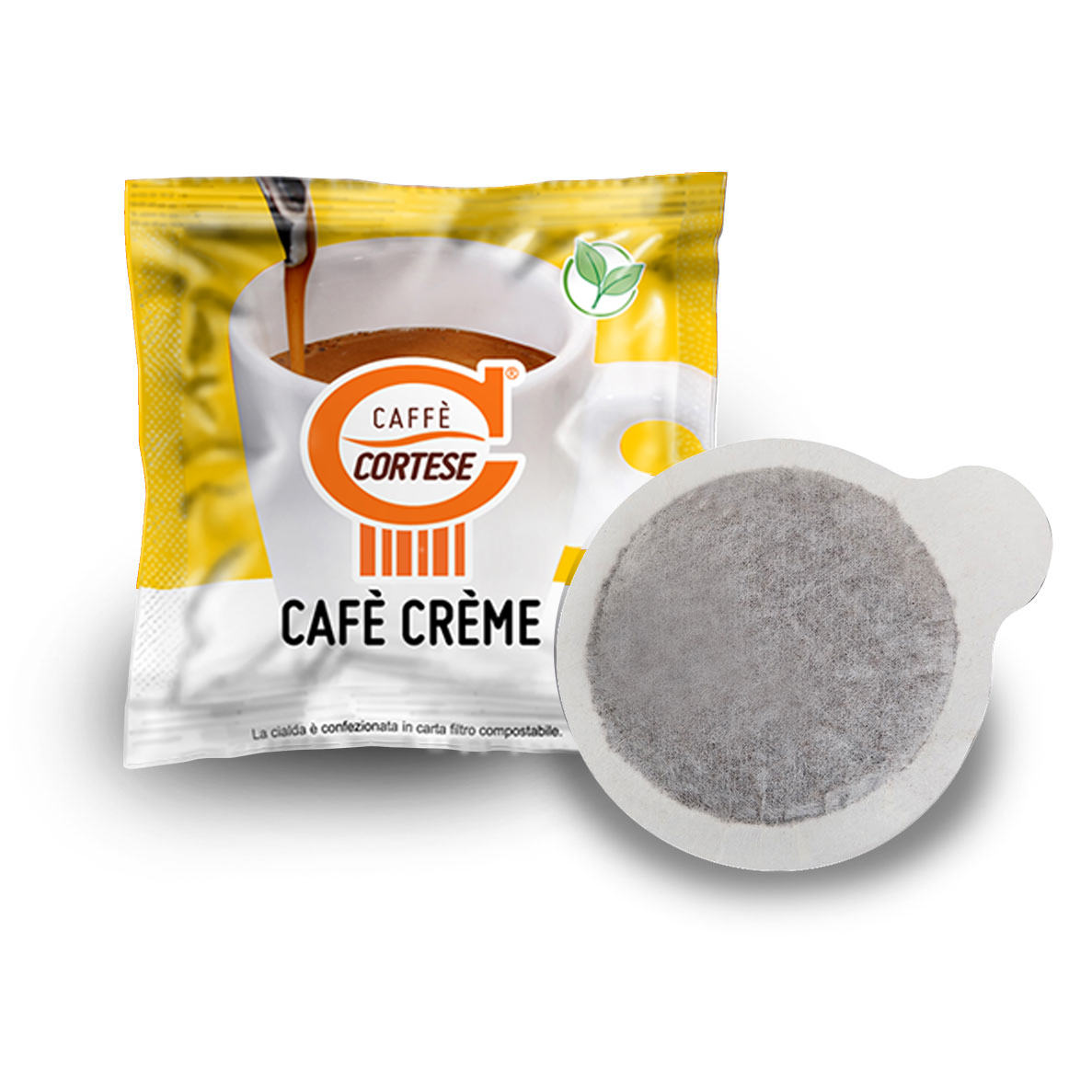 ESE Pads Caffè Cortese Cafè Crème (Lungo) 50 Stück