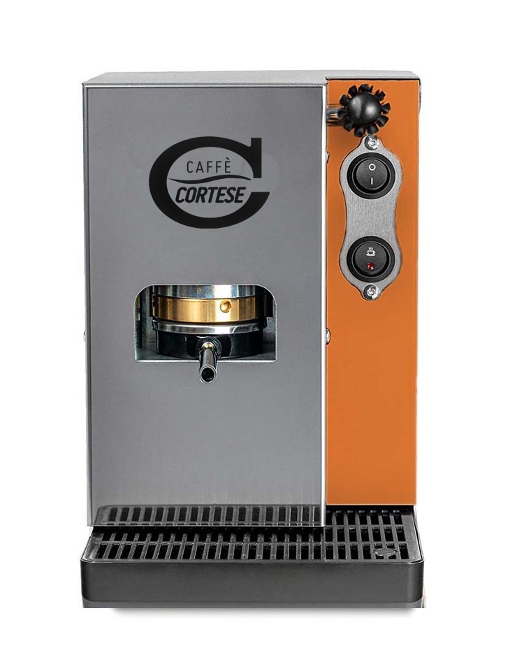Espressomaschine ESE Aroma Plus Cortese Edition Orange