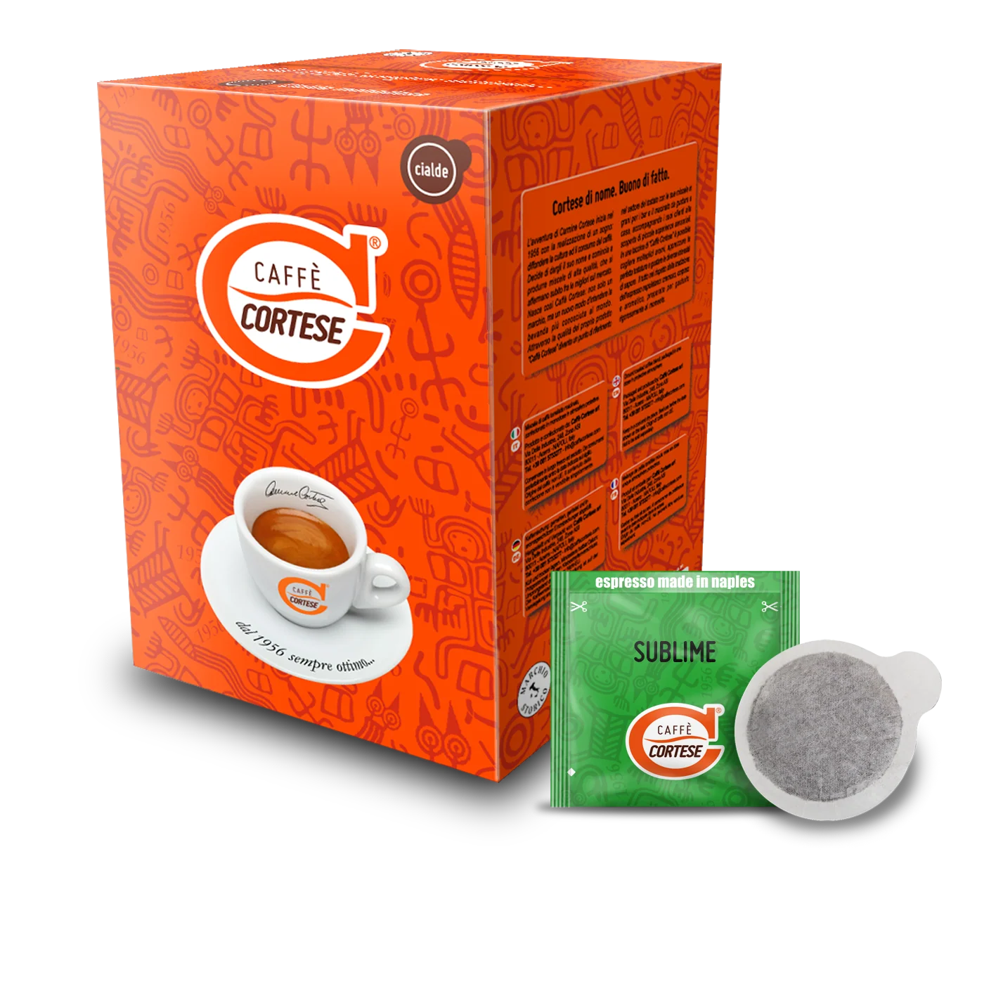 Caffè Cortese Sublime E.S.E. Pads 44 mm