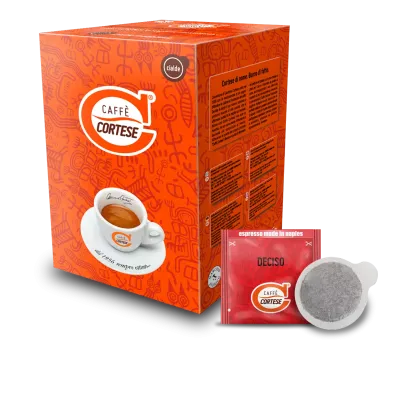 Caffè Cortese Deciso E.S.E. Pads 44 mm